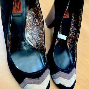 Missoni for Target 2011 chevron pumps 8.5